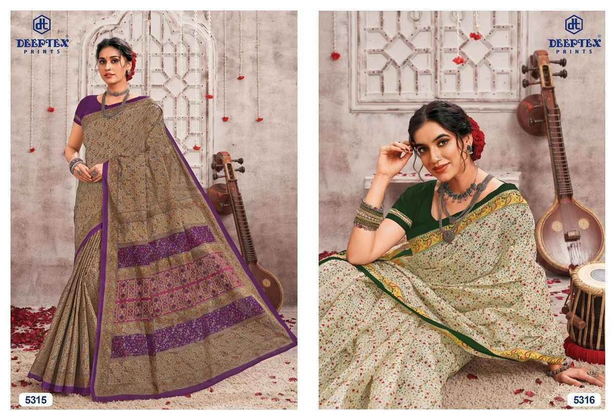 Deeptex Mother India Vol-53 Cotton Saree (30 pcs Catalogue)