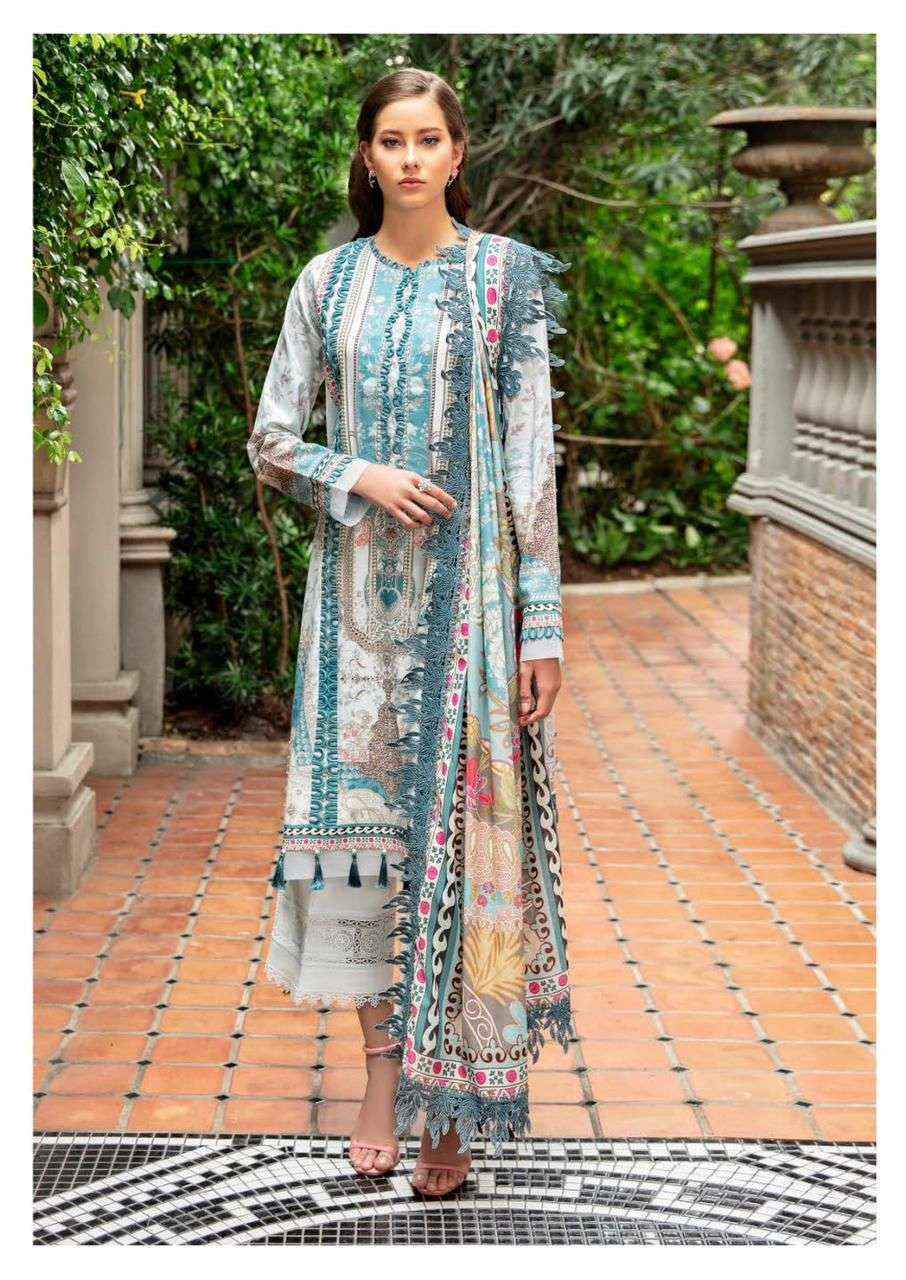 Jade Crimson Exclusive Heavy Lawn Collection Vol-7 Lawn Cotton Readymade Suit (6 pc Cataloge)