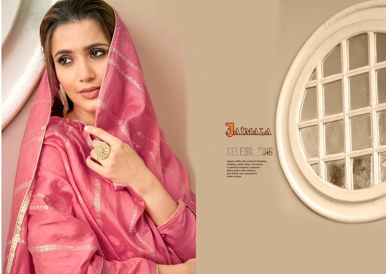 Jaimala Rubina Cotton Dress Material (6 pcs Catalogue)