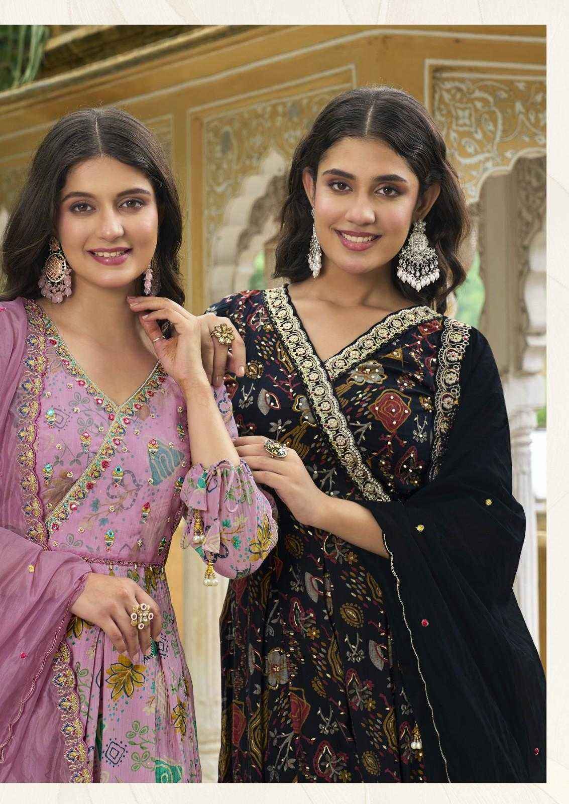 Karissa Suhana Viscose Readymade Suit (4 pcs Catalogue)