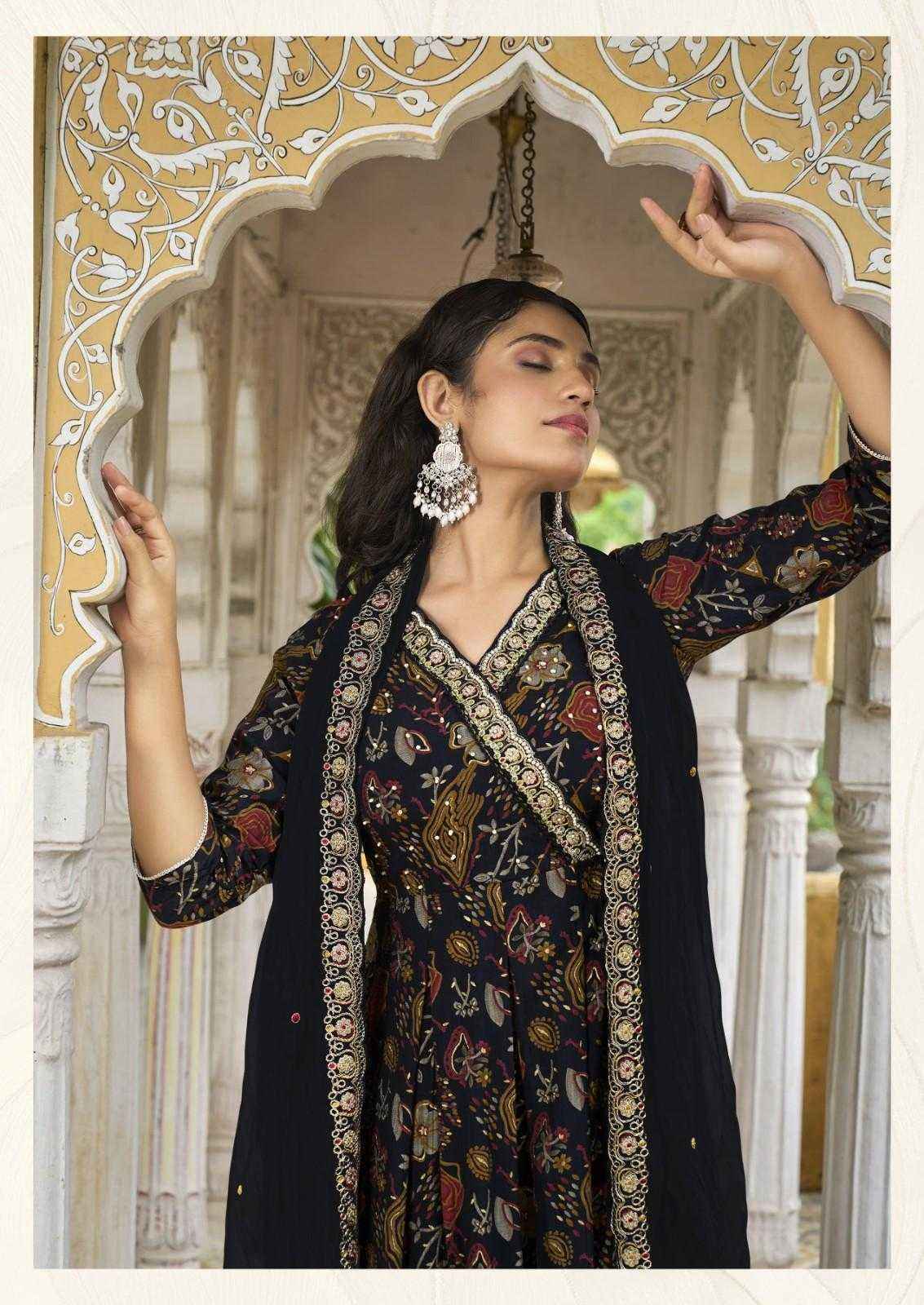Karissa Suhana Viscose Readymade Suit (4 pcs Catalogue)
