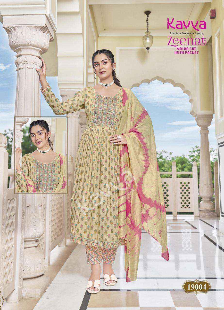 Kavya Zeenat Vol-19 Capsule Readymade Suit Wholesale Online Mumbai