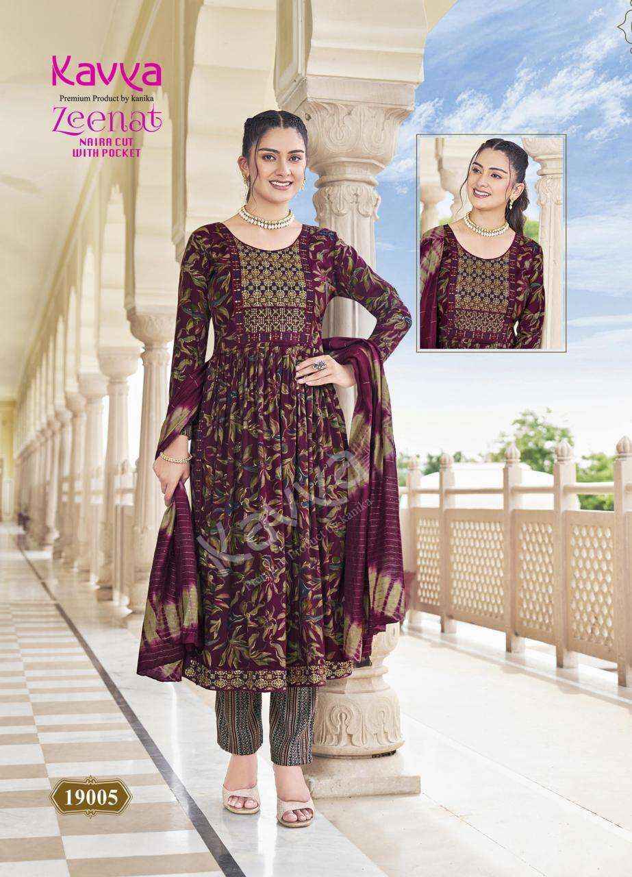Kavya Zeenat Vol-19 Capsule Readymade Suit Wholesale Online Mumbai