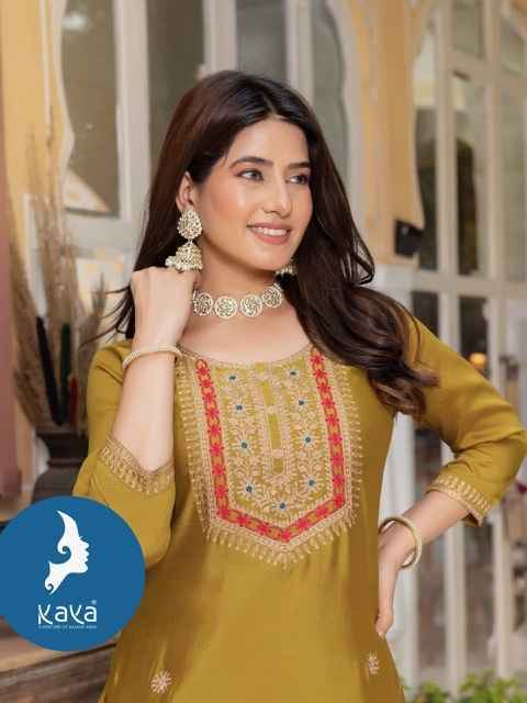 Kaya Urvashi Silk Kurti (8 pcs Catalogue)