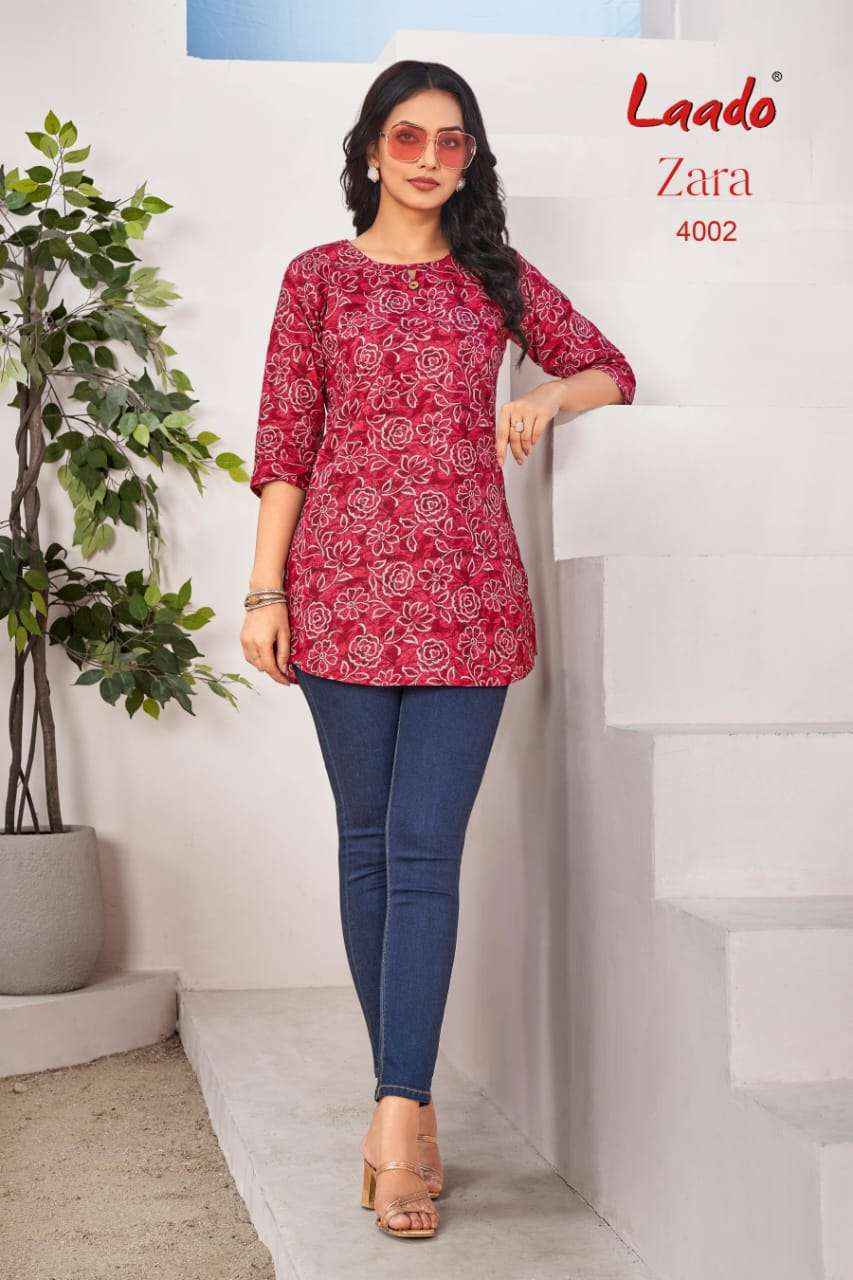 Laado Zara Vol 4 Cotton Kurti Wholesale Online Mumbai