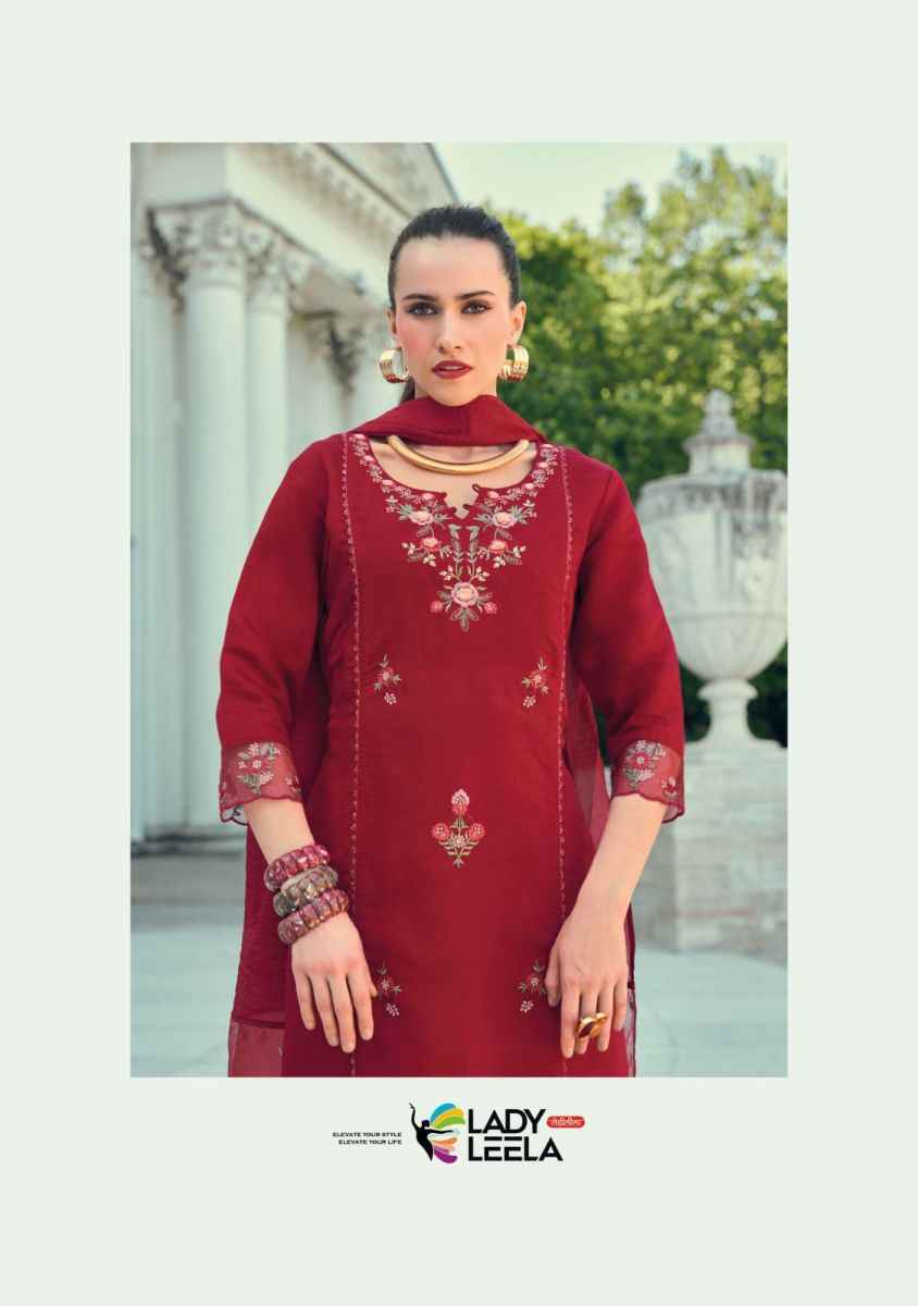 Lady Leela Iqra Viscose Silk Readymade Suit (6 pcs Catalogue)