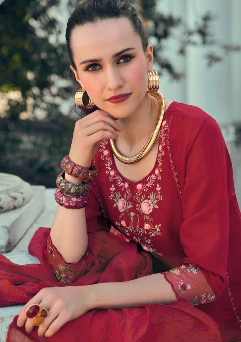 Lady Leela Iqra Viscose Silk Readymade Suit (6 pcs Catalogue)