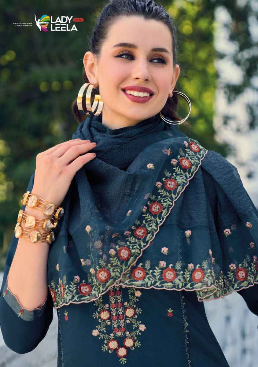 Lady Leela Iqra Viscose Silk Readymade Suit (6 pcs Catalogue)