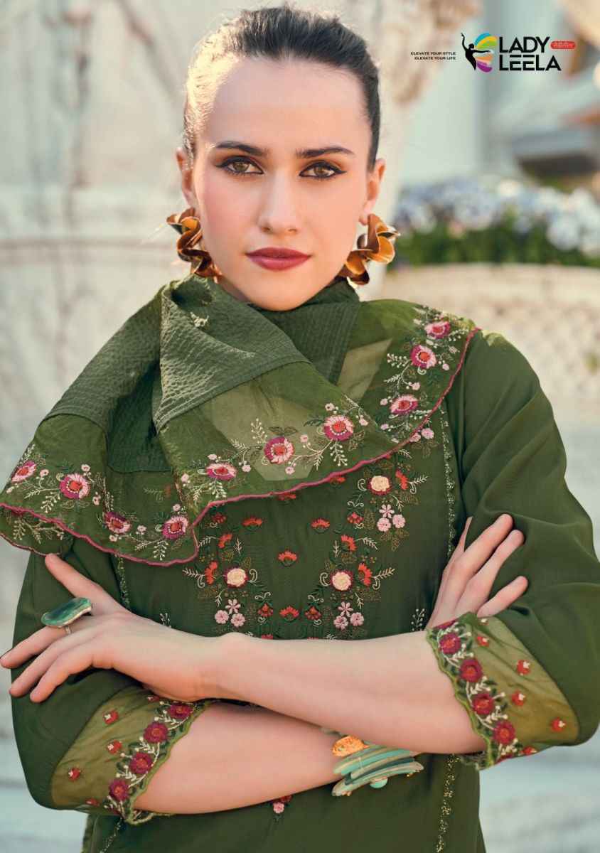 Lady Leela Iqra Viscose Silk Readymade Suit (6 pcs Catalogue)