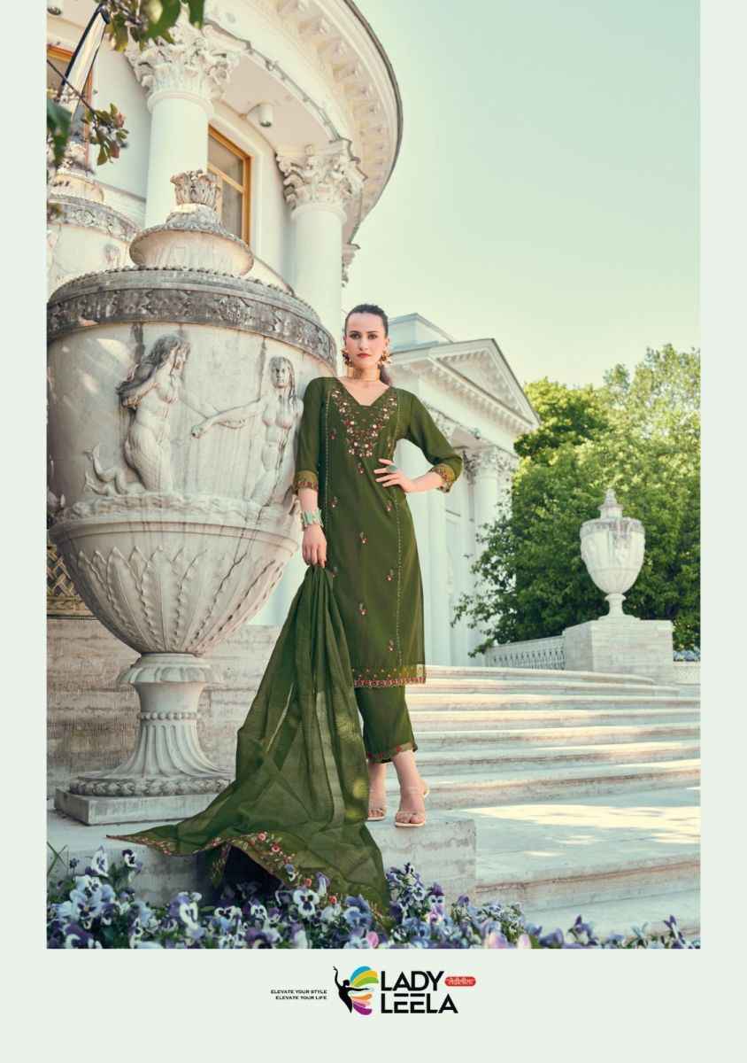 Lady Leela Iqra Viscose Silk Readymade Suit (6 pcs Catalogue)