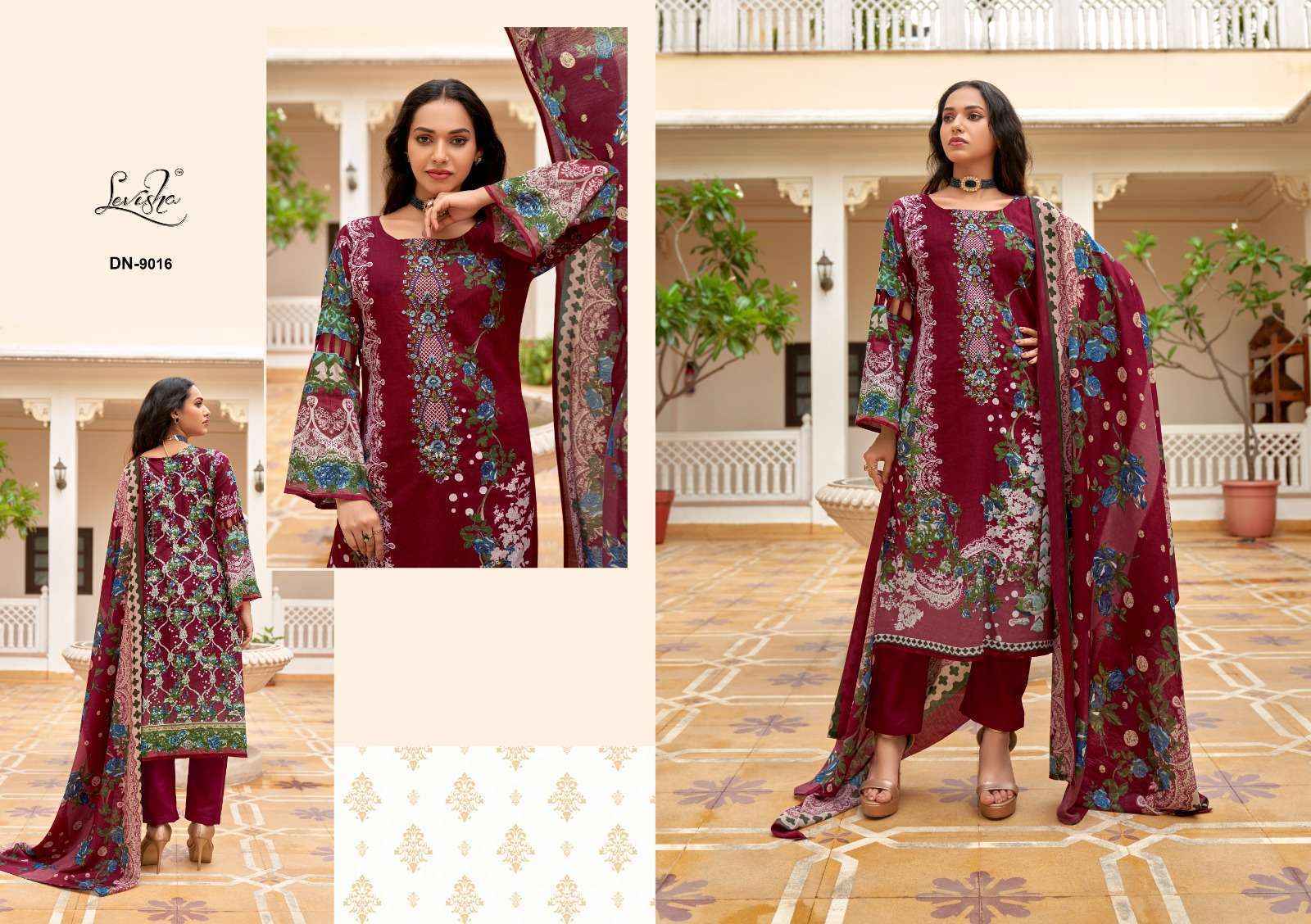 Levisha Naira Nx Vol-9 Cotton Dress Material (8 pcs Catalogue)