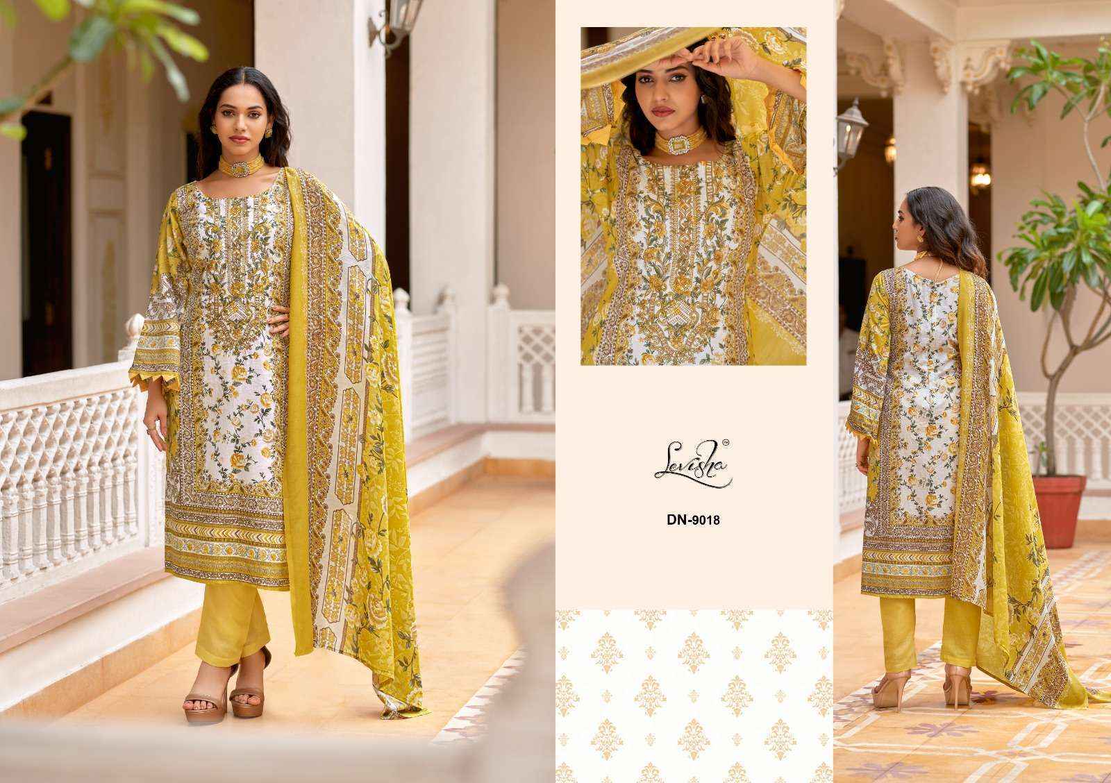 Levisha Naira Nx Vol-9 Cotton Dress Material (8 pcs Catalogue)