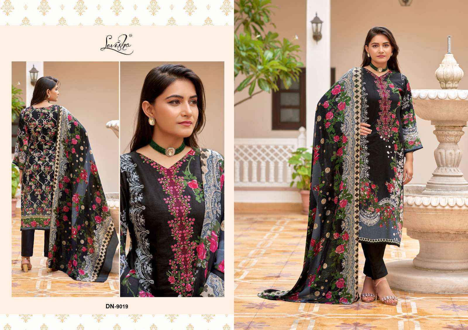 Levisha Naira Nx Vol-9 Cotton Dress Material (8 pcs Catalogue)