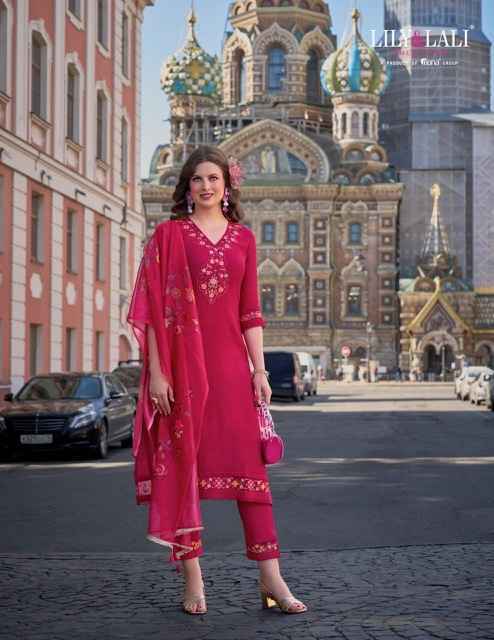 Lily & Lali Srivalli Viscose Readymade Suit (6 pcs Catalogue)