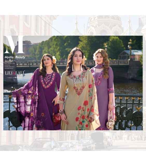 Lily & Lali Srivalli Viscose Readymade Suit (6 pcs Catalogue)