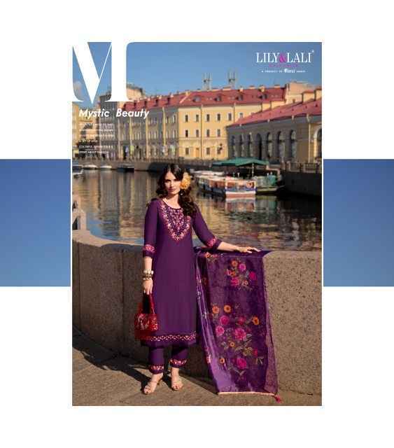 Lily & Lali Srivalli Viscose Readymade Suit (6 pcs Catalogue)