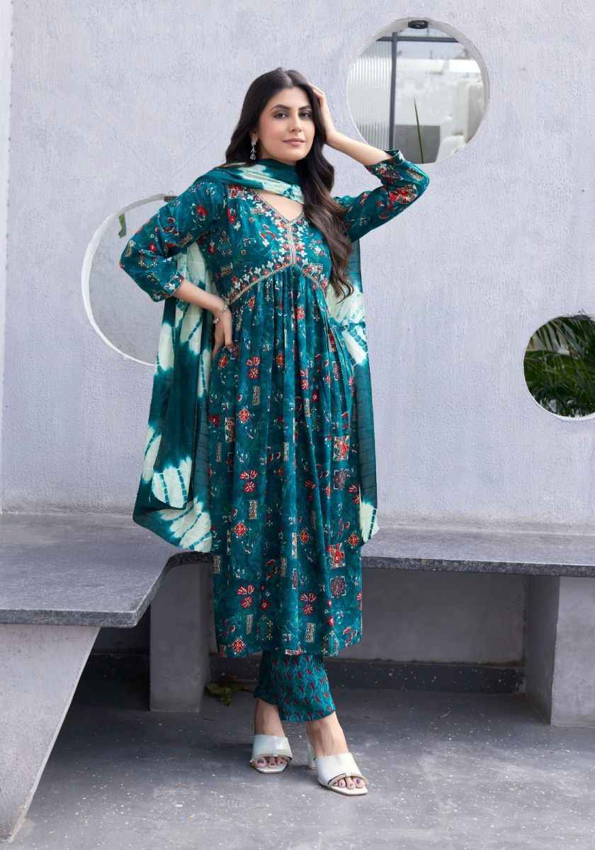Mystic 9 Pooja Vol-6 Rayon Readymade Suit Wholesale Online Mumbai