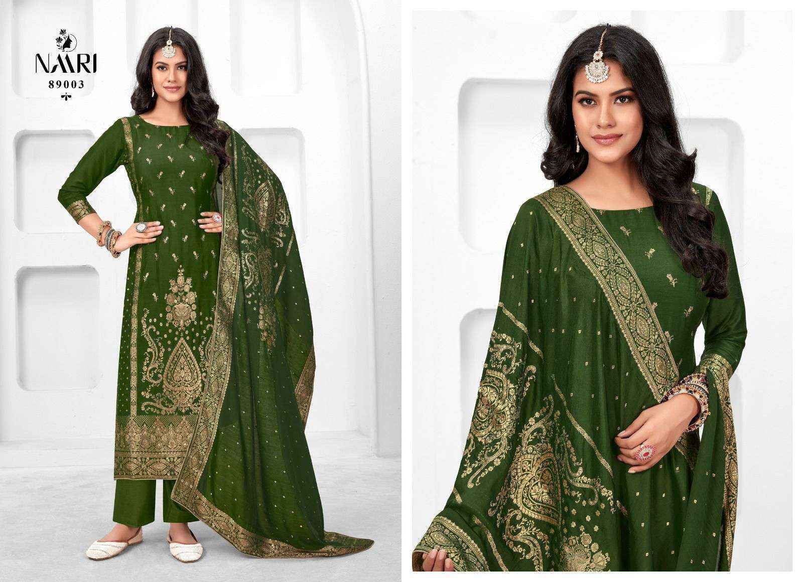 Naari Mehak Vol-2 Muslin Jacquard Dress Material (4 pcs Catalogue)