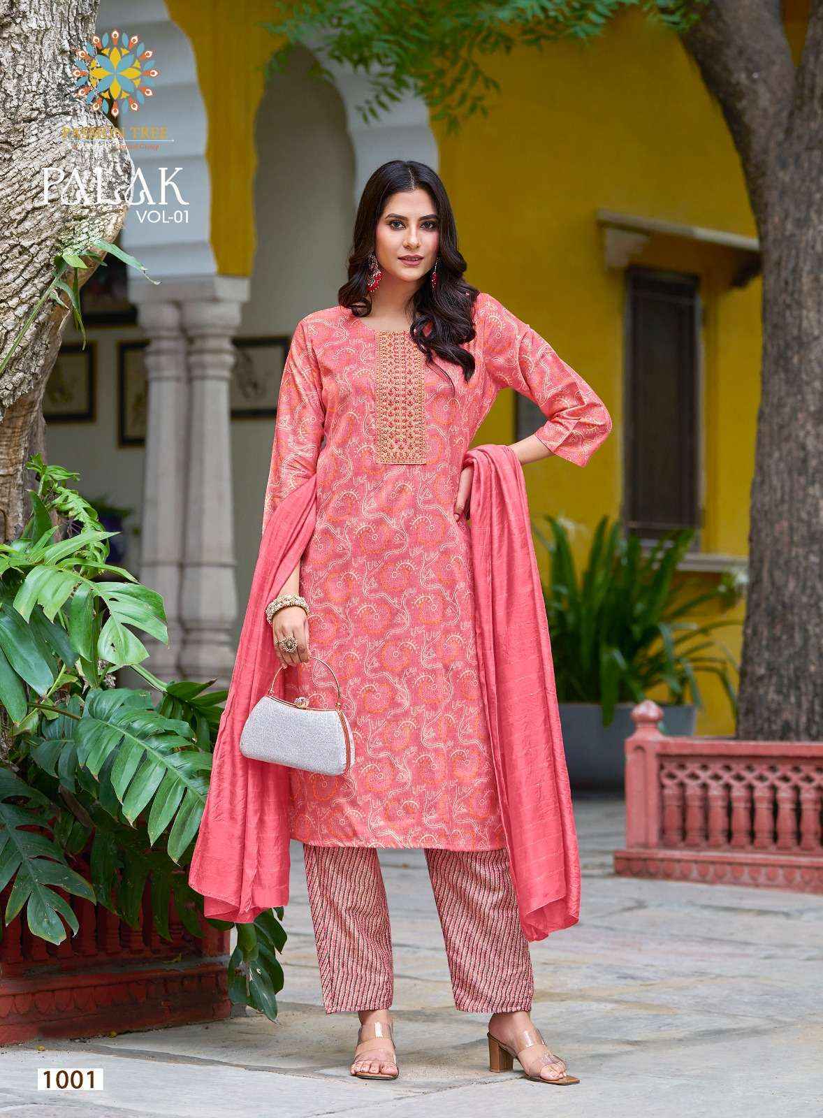 Passion Tree Palak Vol-1 Capsule Reradymade Suit (10 pcs Catalogue)