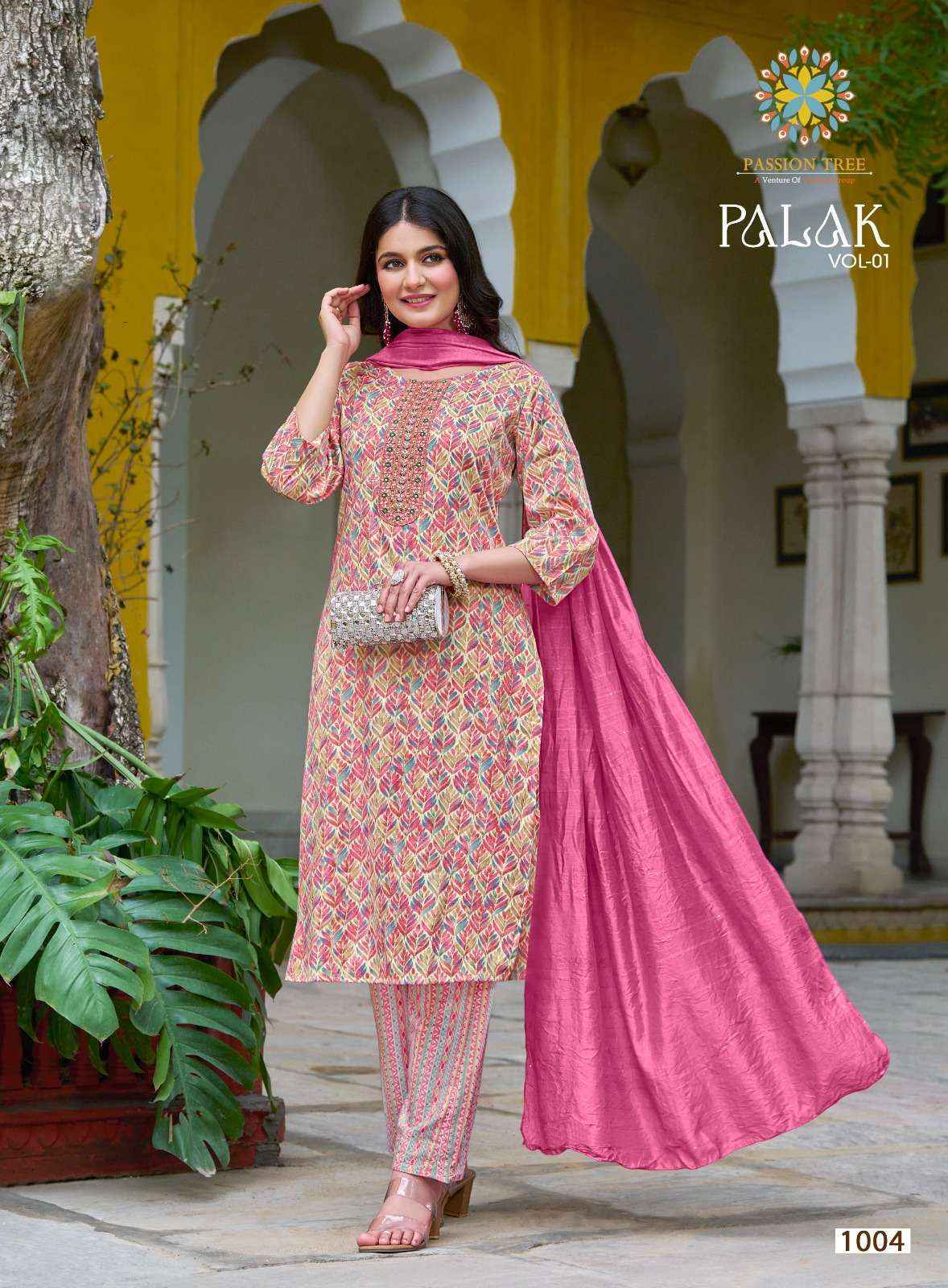 Passion Tree Palak Vol-1 Capsule Reradymade Suit (10 pcs Catalogue)