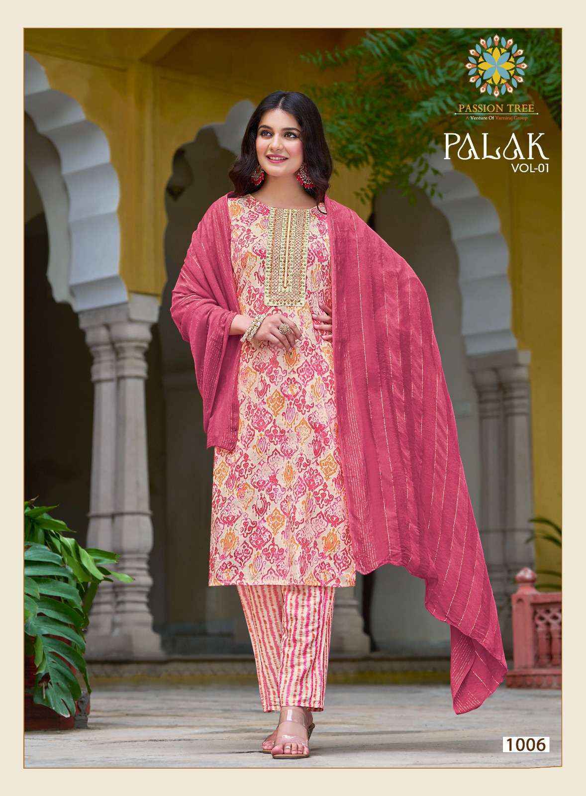 Passion Tree Palak Vol-1 Capsule Reradymade Suit (10 pcs Catalogue)