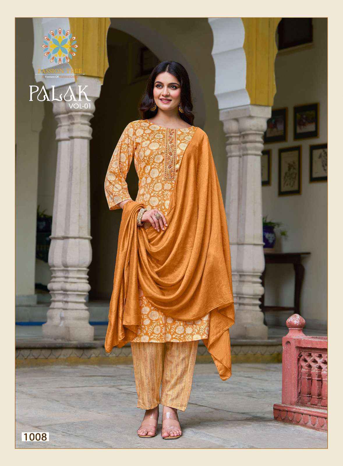 Passion Tree Palak Vol-1 Capsule Reradymade Suit (10 pcs Catalogue)