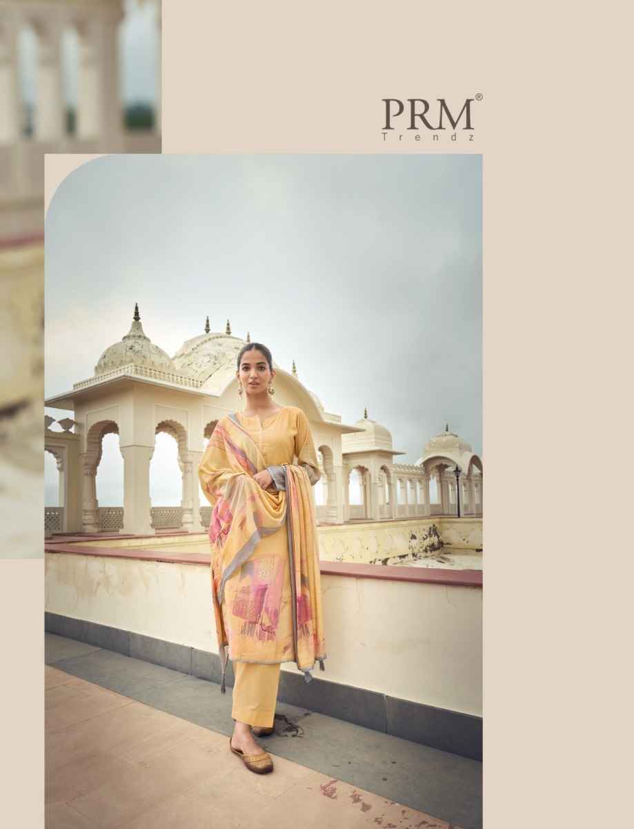 PRM Trendz Eknoor Musline Silk Dress Material (6 pcs Catalogue)