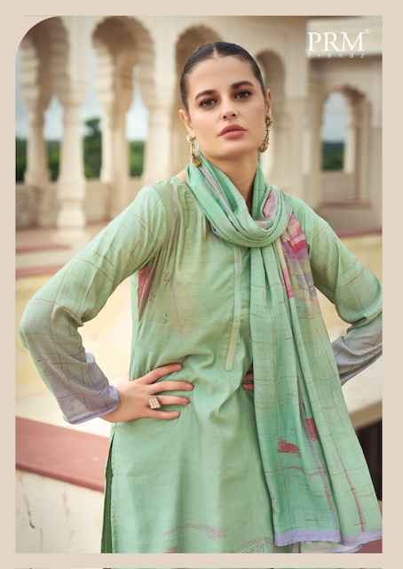 PRM Trendz Eknoor Musline Silk Dress Material (6 pcs Catalogue)