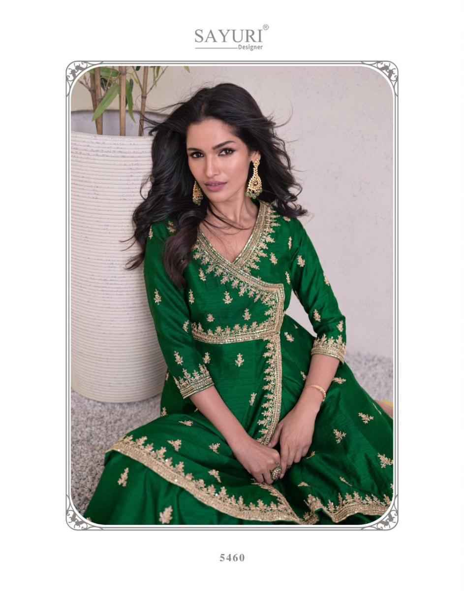 Sayuri Designer Jashn Silk Readymade Dress (3 pcs Catalogue)