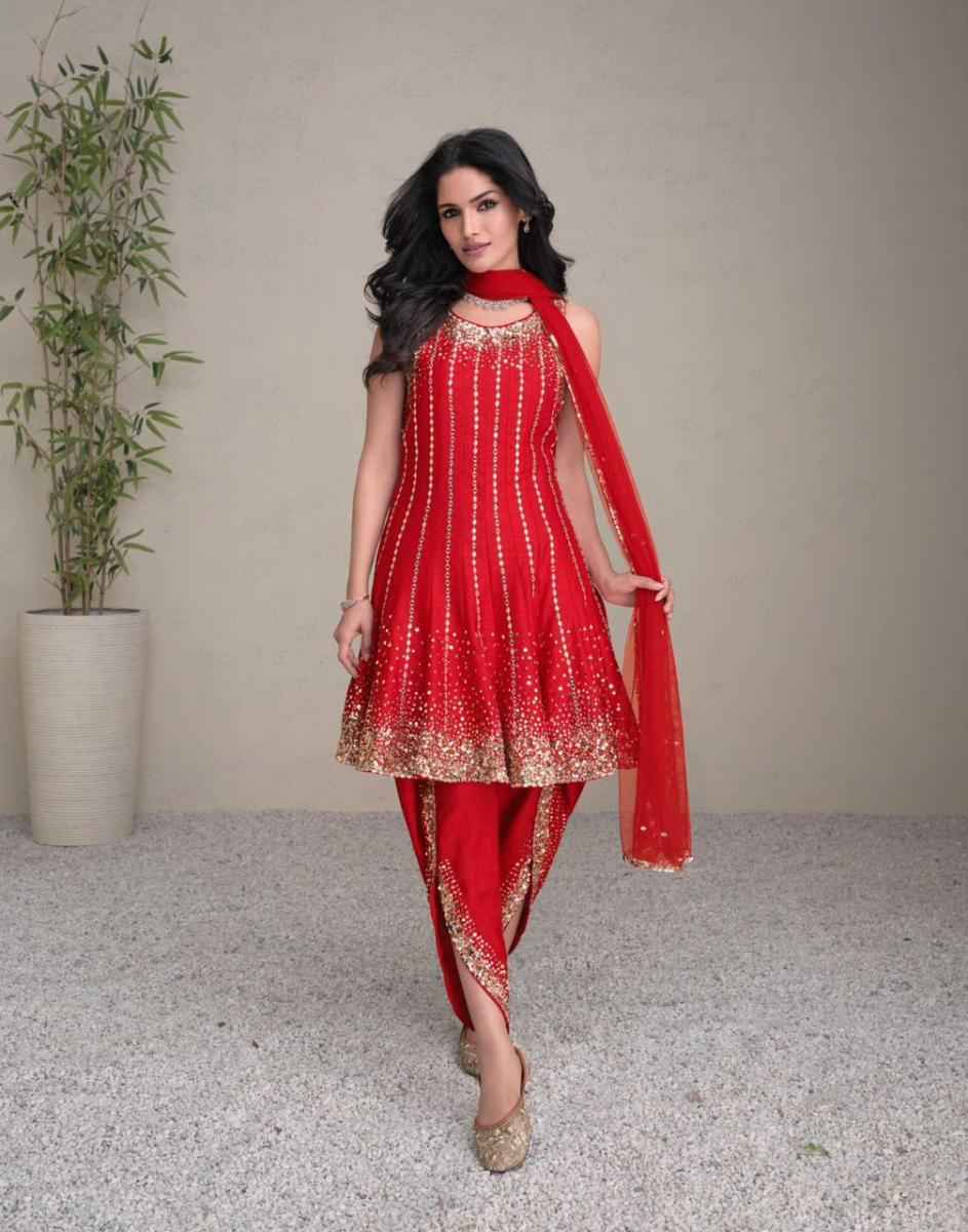 Sayuri Designer Jashn Silk Readymade Dress (3 pcs Catalogue)