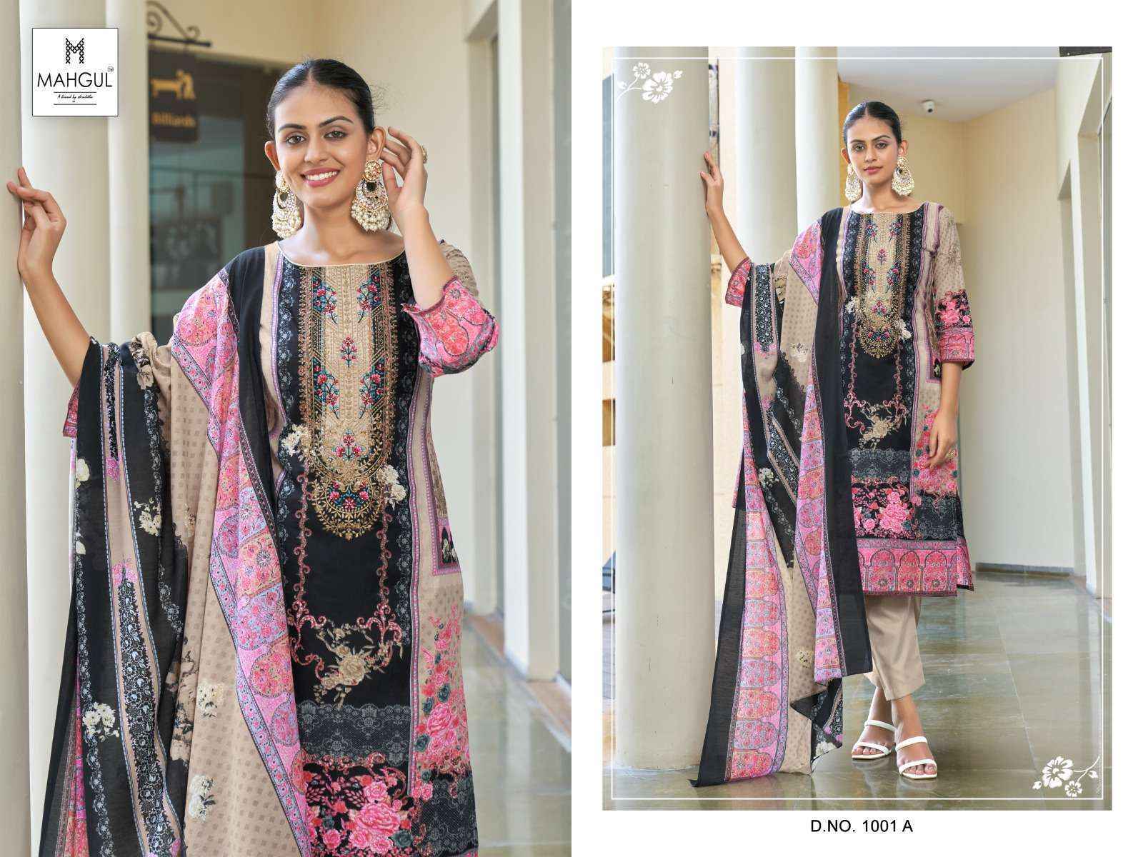 Shraddha Nx Mahgul Sitra Vol 1 Lawn Cotton Dress Material 4 pcs Catalogue