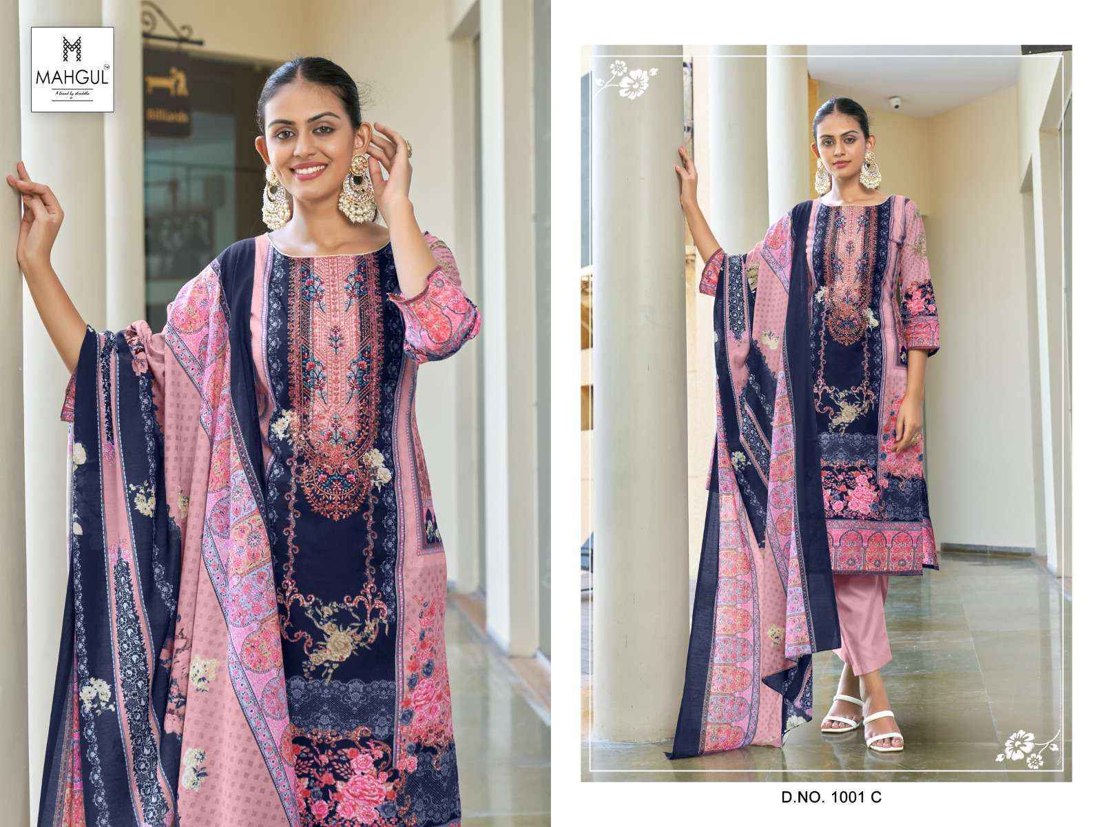 Shraddha Nx Mahgul Sitra Vol 1 Lawn Cotton Dress Material 4 pcs Catalogue
