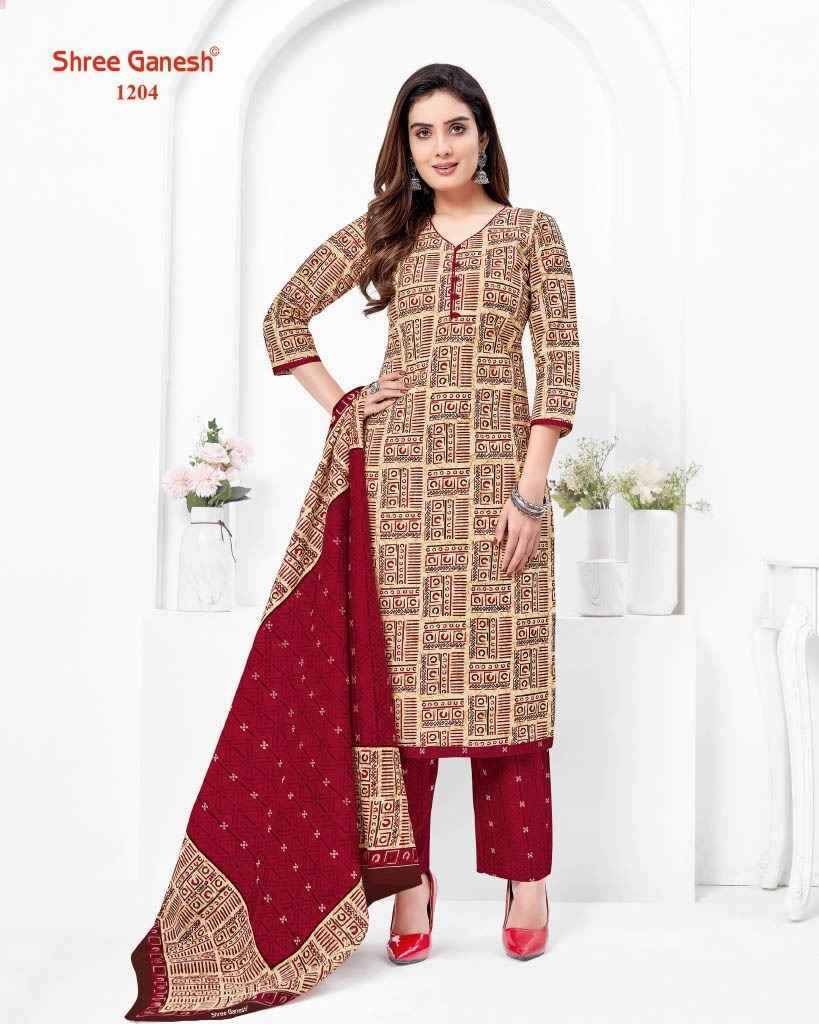 Shree Ganesh Vaani Vol-2 Jaipuri Cotton Dress Material (20 pcs Catalogue)