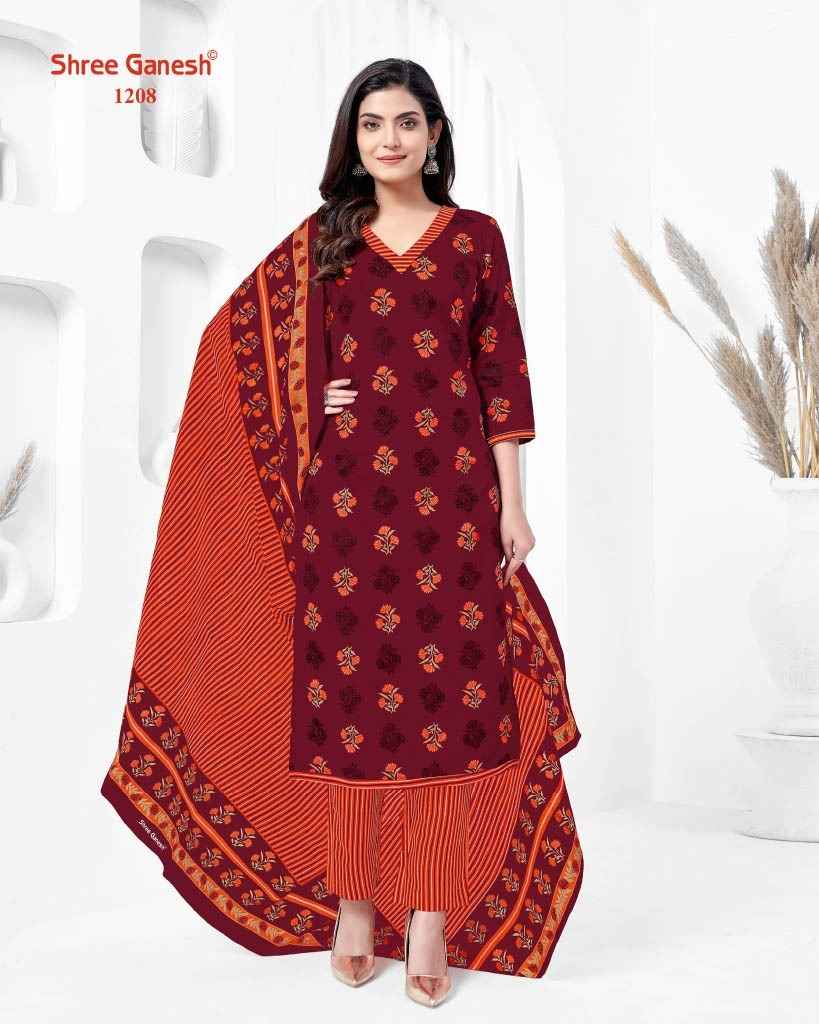 Shree Ganesh Vaani Vol-2 Jaipuri Cotton Dress Material (20 pcs Catalogue)