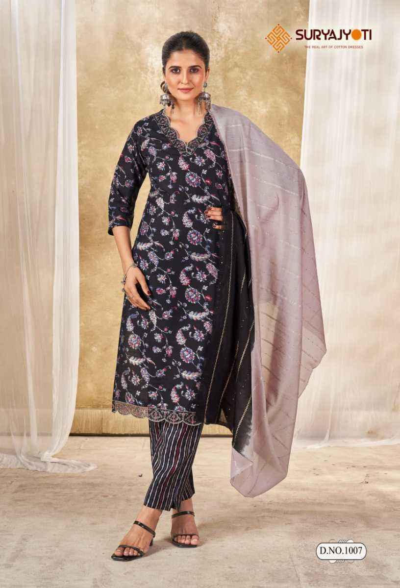 Suryajyoti Nykaa Vol-1 Modal Readymade Dress (8 pcs Catalogue)