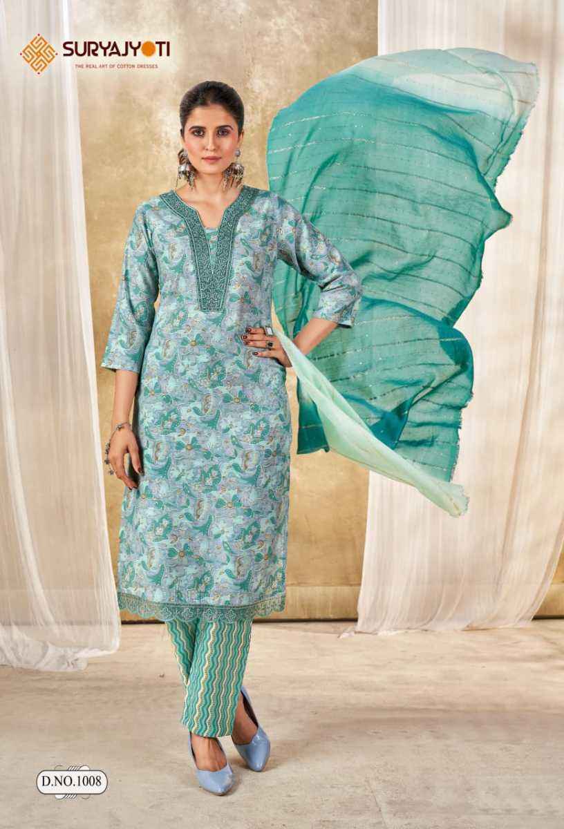 Suryajyoti Nykaa Vol-1 Modal Readymade Dress (8 pcs Catalogue)