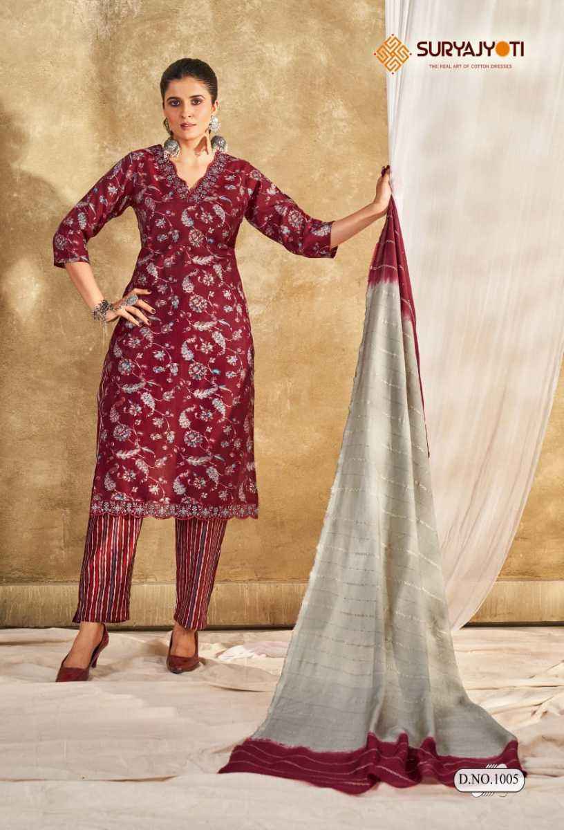 Suryajyoti Nykaa Vol-1 Modal Readymade Dress (8 pcs Catalogue)