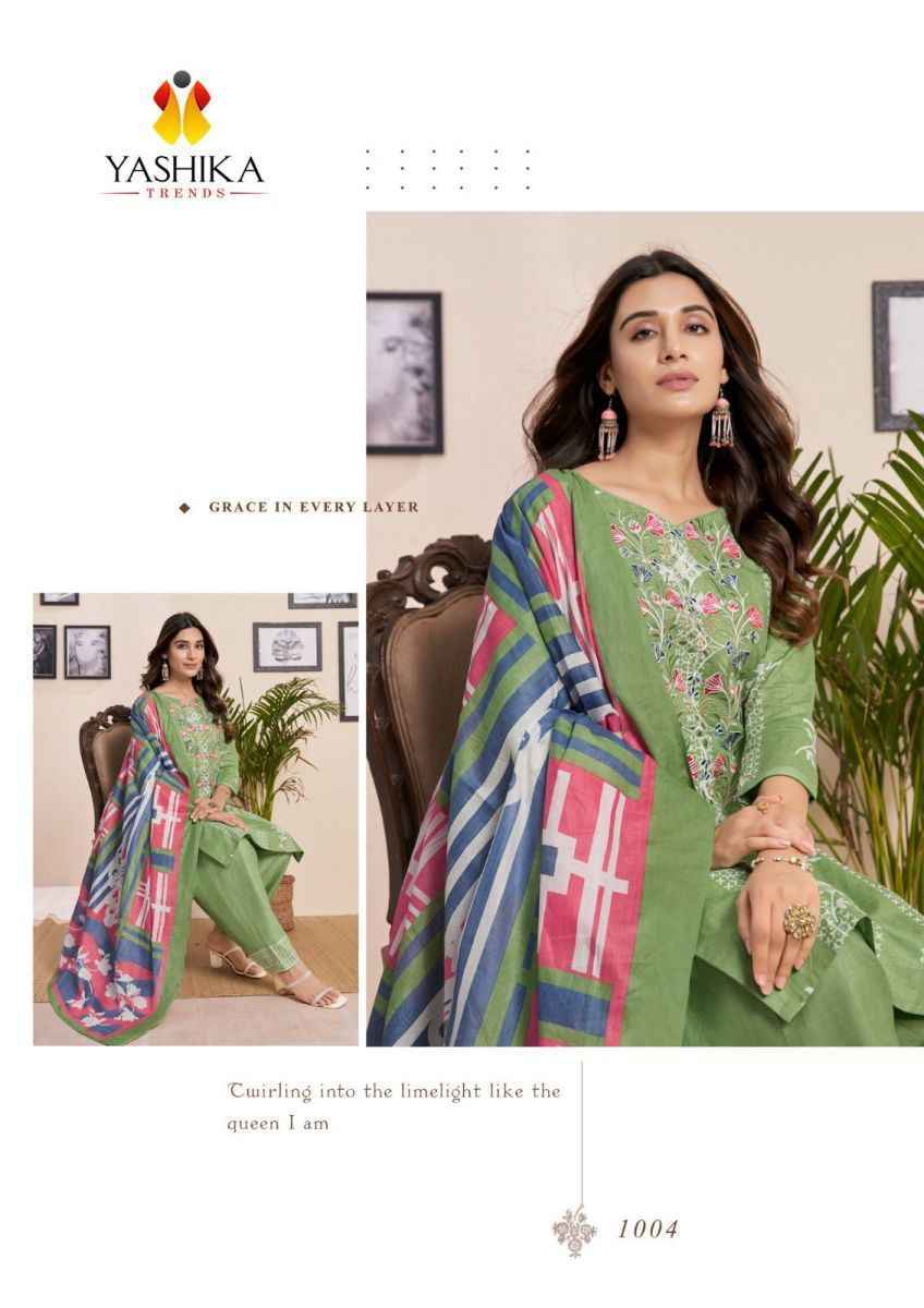 Yashika Trends Simayaa Cotton Dress Material (6 pcs Catalogue)