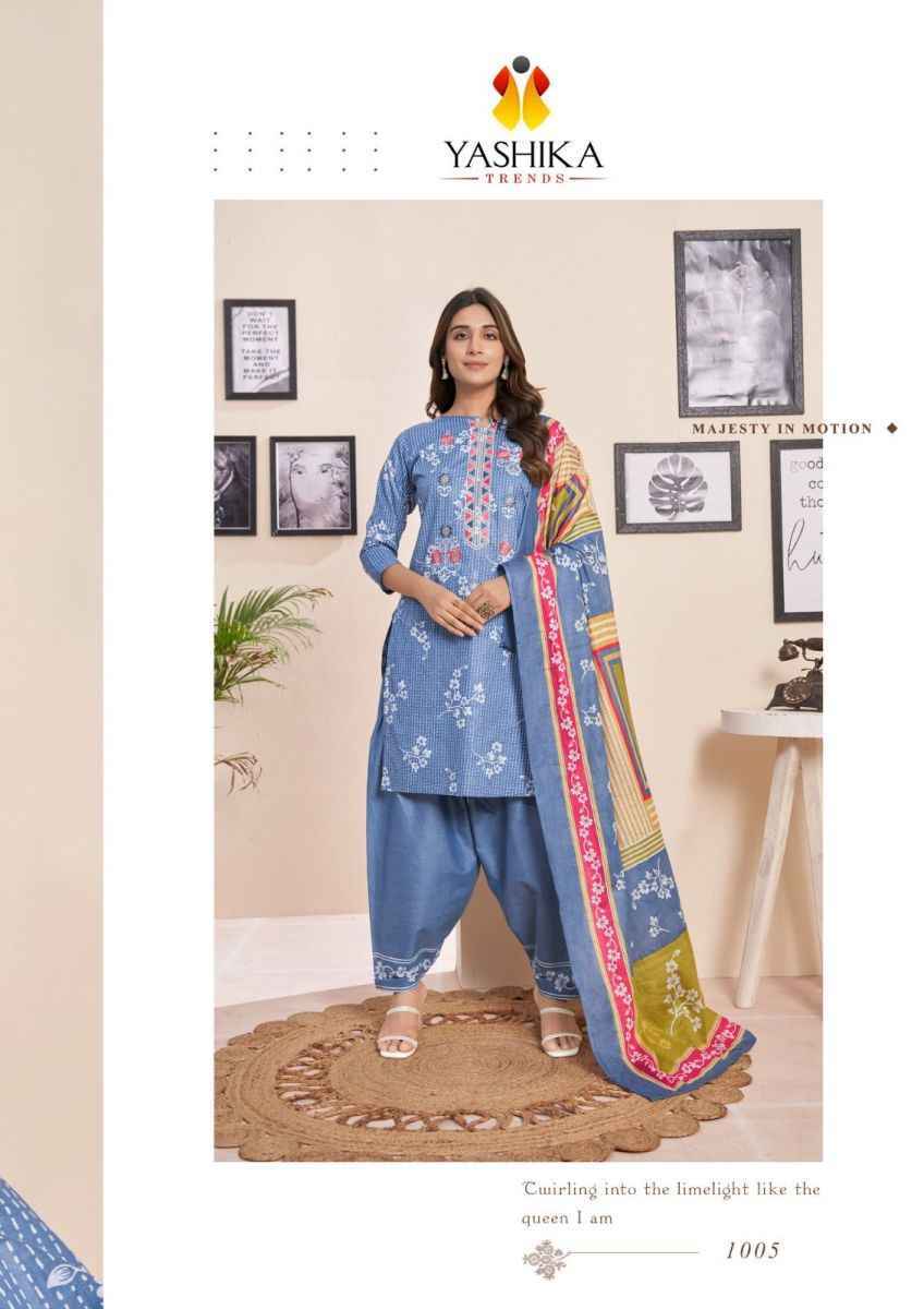 Yashika Trends Simayaa Cotton Dress Material (6 pcs Catalogue)