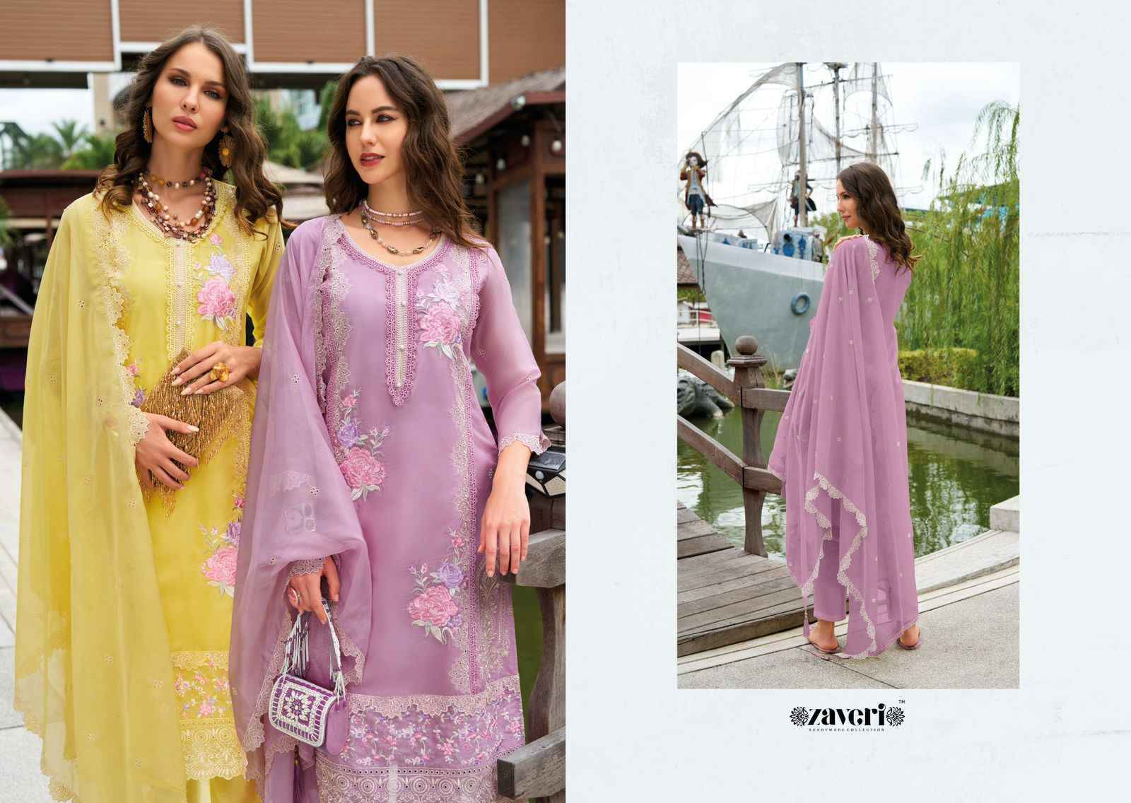 Zaveri Aanchal Cotton Readymade Dress (3 pcs Catalogue)