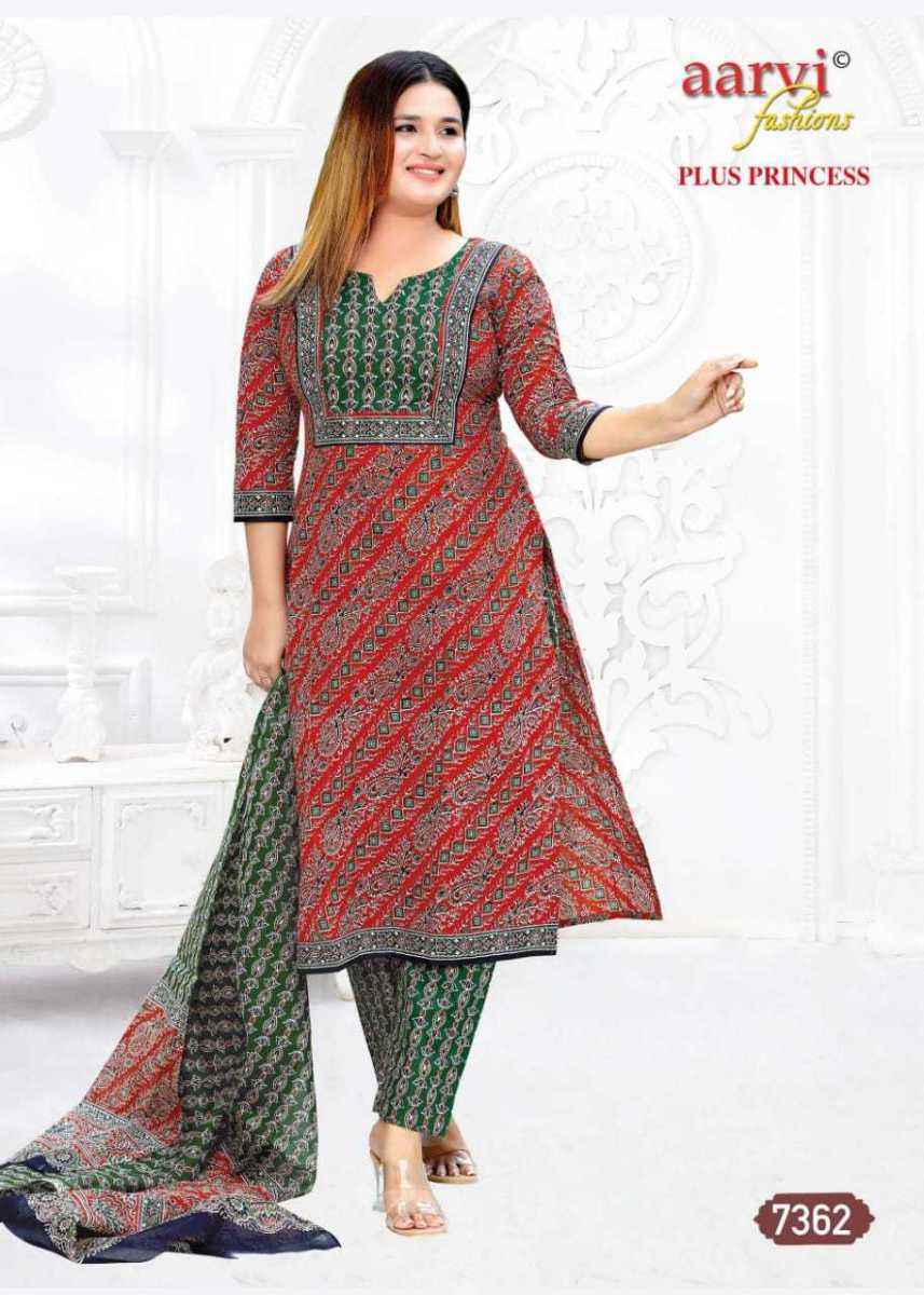 Aarvi Fashion Plus Princess Vol-2 Cotton Readymade Dress (8 pcs Catalogue)