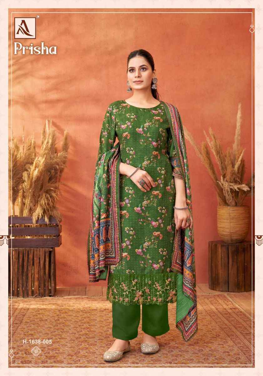 Woolen unstitched dress material on sale