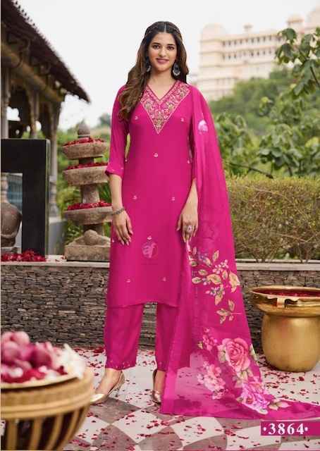 Anju Fabrics Ghunghat Vol-11 Silk Readymade Dress (6 pcs Catalogue)