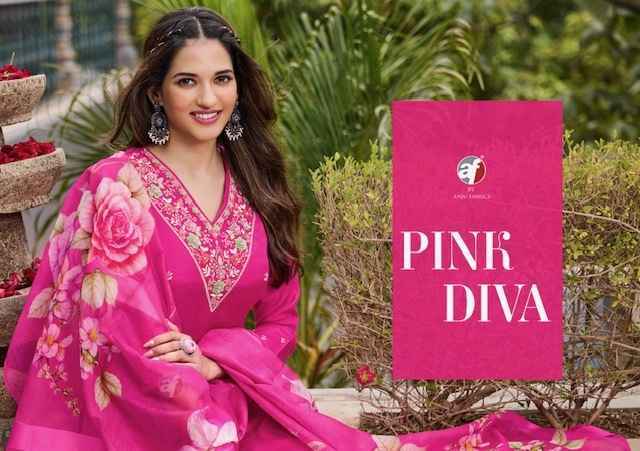 Anju Fabrics Ghunghat Vol-11 Silk Readymade Dress (6 pcs Catalogue)