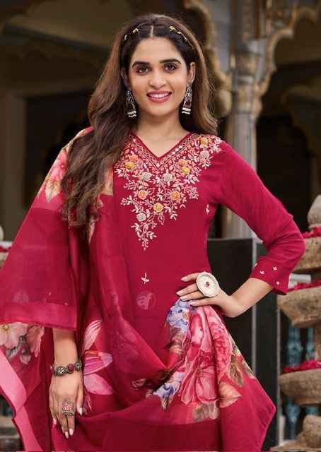 Anju Fabrics Ghunghat Vol-11 Silk Readymade Dress (6 pcs Catalogue)
