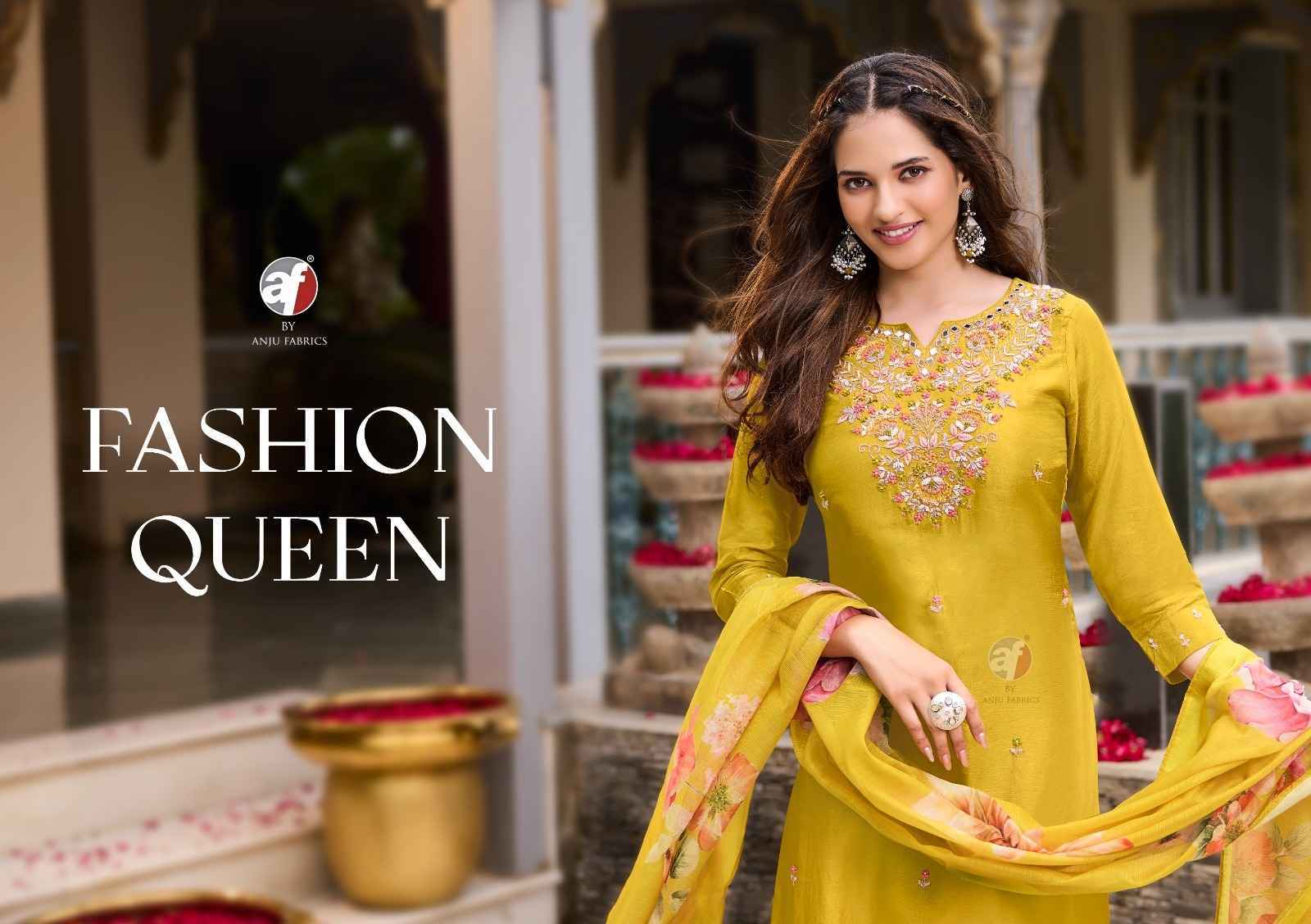 Anju Fabrics Ghunghat Vol-11 Silk Readymade Dress (6 pcs Catalogue)