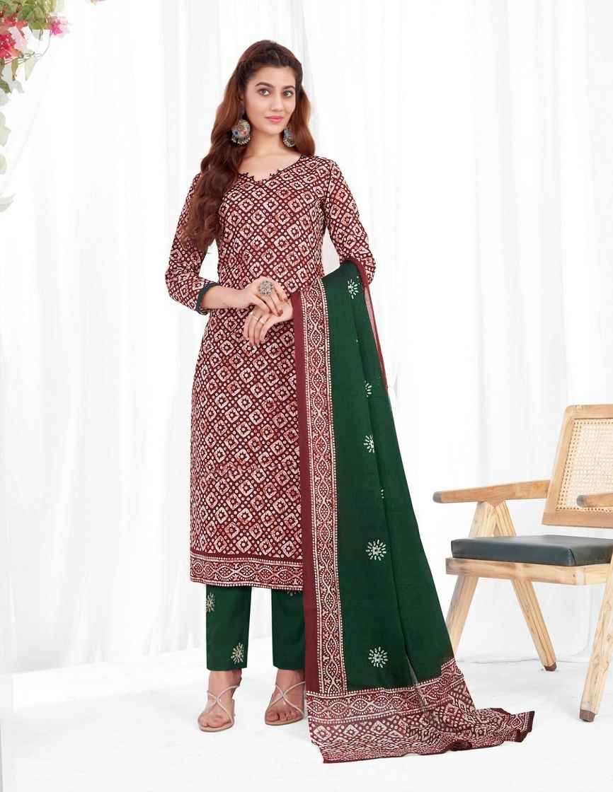 Baalar Batik Special Vol-3 Cotton Readymade Suit (12 pcs Catalogue)
