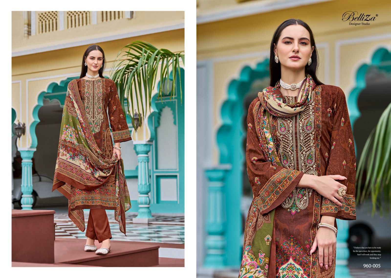 Belliza Naira Vol-71 Cotton Dress Material (8 pcs Cataloge)