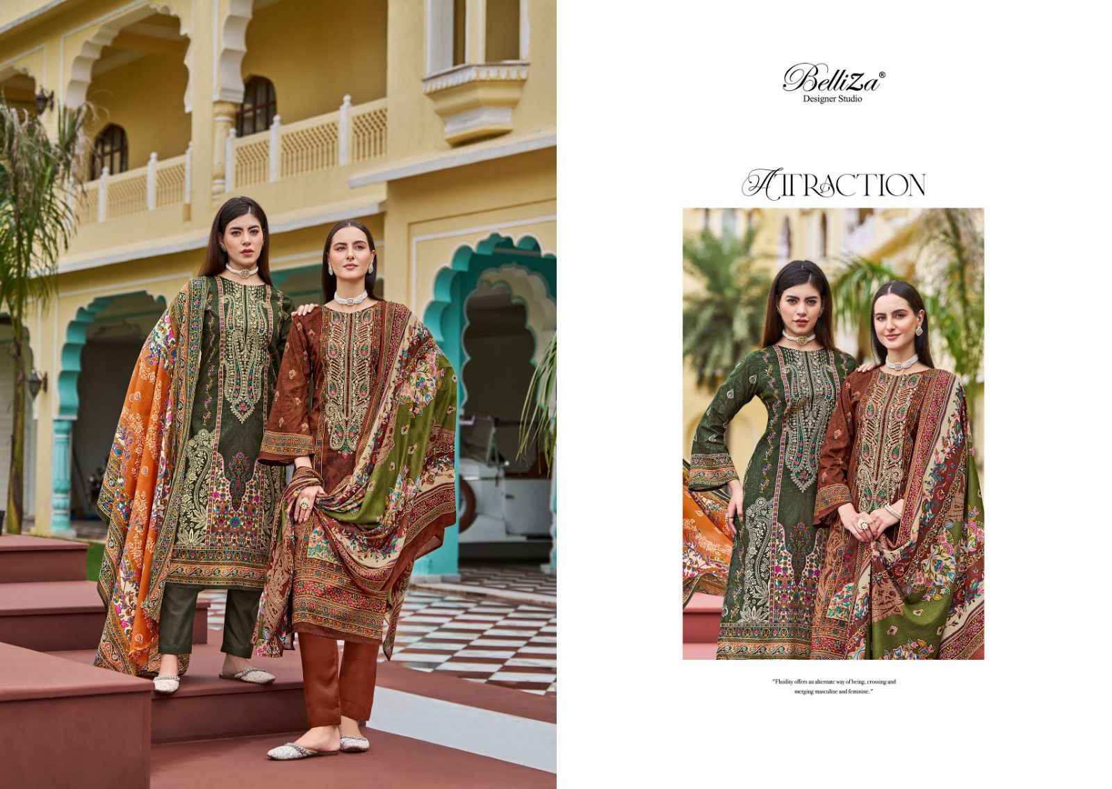Belliza Naira Vol-71 Cotton Dress Material (8 pcs Cataloge)