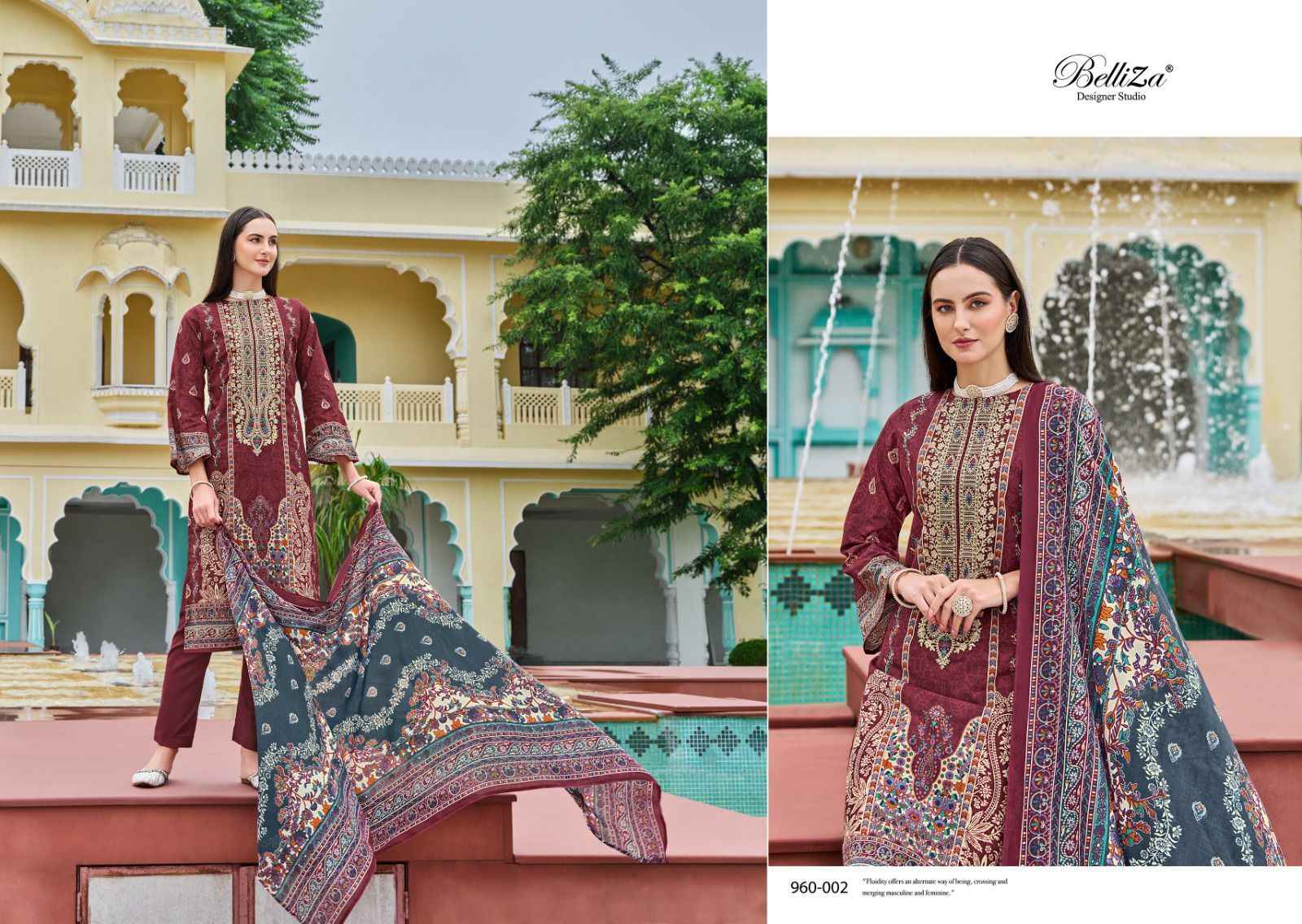 Belliza Naira Vol-71 Cotton Dress Material (8 pcs Cataloge)
